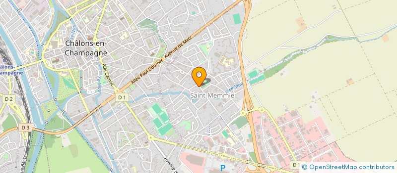 localisation de l'entreprise MONSIEUR CHARLES JERDELET  SAINT-MEMMIE