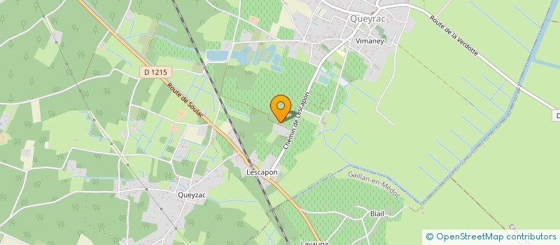 localisation de l'entreprise MONSIEUR CHARLES JORAND  QUEYRAC