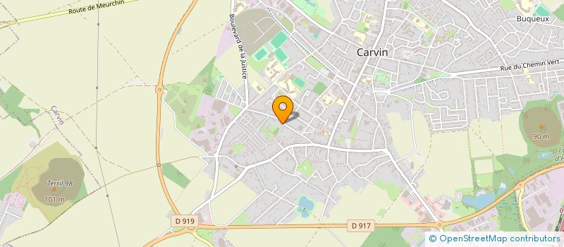 localisation de l'entreprise MONSIEUR CHARLES JORAND à CARVIN