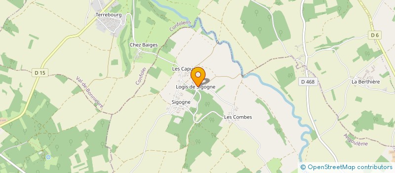 localisation de l'entreprise MONSIEUR CHARLES-JORDAN BAZOIN à COULGENS