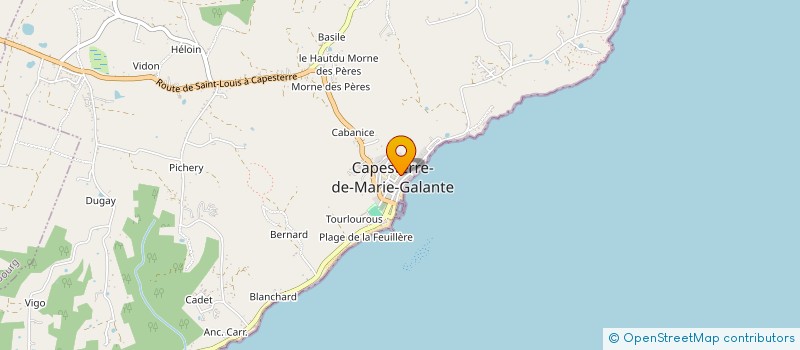 localisation de l'entreprise MONSIEUR CHARLES JOSEPH à CAPESTERRE-DE-MARIE-GALANTE