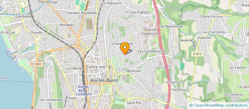 localisation de l'entreprise MONSIEUR CHARLES JOSEPH à AIX-LES-BAINS
