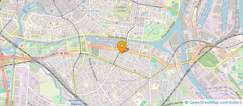 localisation de l'entreprise MONSIEUR CHARLES KAMIZA TAMATAFIKA  STRASBOURG