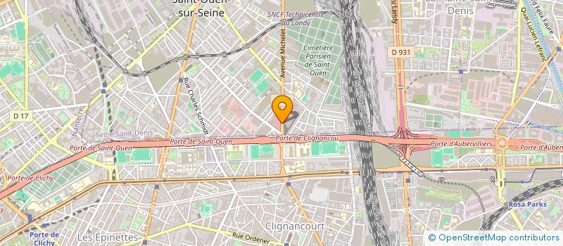localisation de l'entreprise MONSIEUR CHARLES KAPLON à SAINT-OUEN-SUR-SEINE