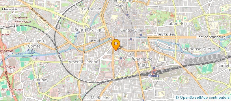 localisation de l'entreprise MONSIEUR CHARLES KERMARREC  RENNES