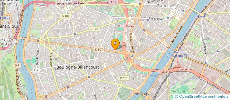 localisation de l'entreprise MONSIEUR CHARLES KHROSSAD à BOULOGNE-BILLANCOURT