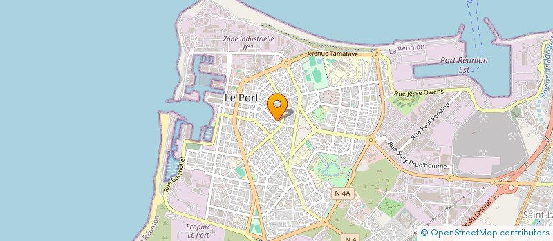 localisation de l'entreprise MONSIEUR CHARLES KUGEL  LE PORT