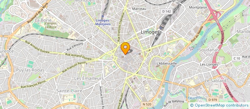 localisation de l'entreprise MONSIEUR CHARLES KWARTNIK à LIMOGES