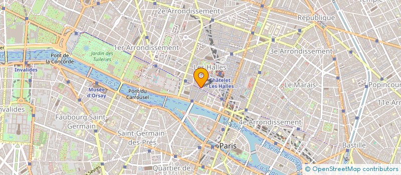 localisation de l'entreprise MONSIEUR CHARLES LABATUT à PARIS
