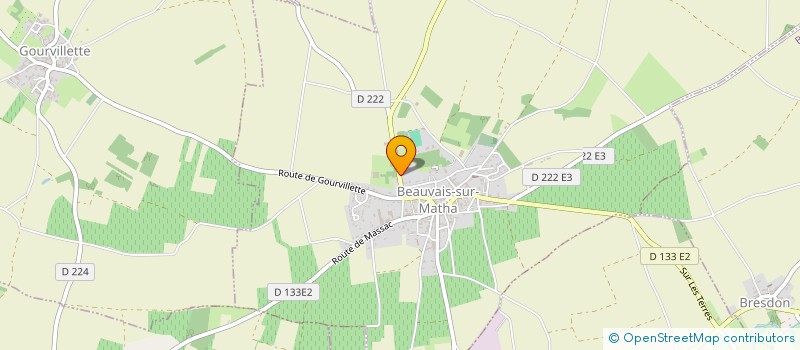 localisation de l'entreprise MONSIEUR CHARLES LABROUSSE  MASSAC