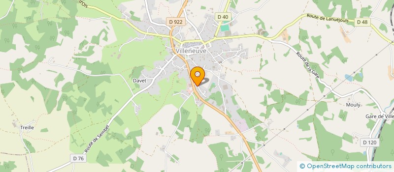 localisation de l'entreprise MONSIEUR CHARLES LAFFONT DE COLONGES BAUDOIN  SAINT-IGEST