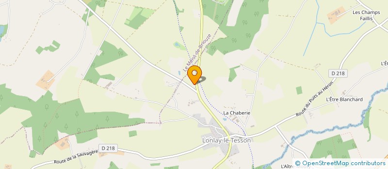 localisation de l'entreprise MONSIEUR CHARLES LAINE à LONLAY-LE-TESSON