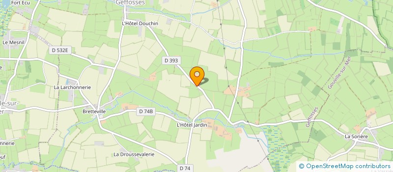 localisation de l'entreprise MONSIEUR CHARLES LAISNEY à GEFFOSSES