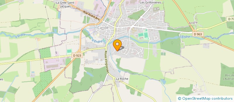 localisation de l'entreprise MONSIEUR CHARLES LAMBERT  VAL D'ERDRE-AUXENCE