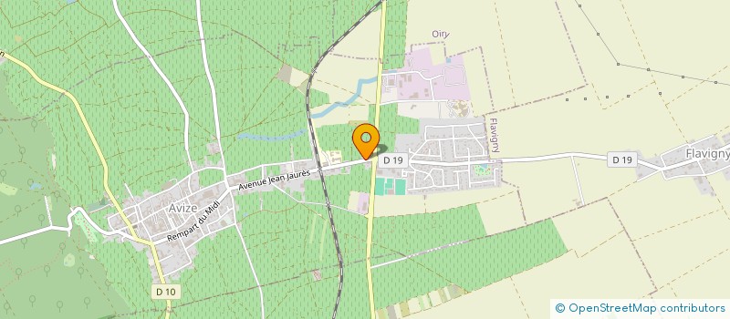 localisation de l'entreprise MONSIEUR CHARLES LAMBERT  AVIZE