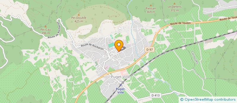 localisation de l'entreprise MONSIEUR CHARLES LANCE  PUGET-VILLE