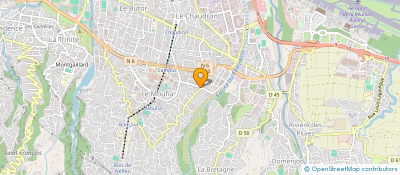 localisation de l'entreprise MONSIEUR CHARLES LANGLADE à SAINT-DENIS