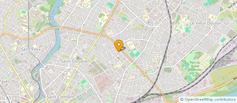 localisation de l'entreprise MONSIEUR CHARLES LANGLOIS  NANTES