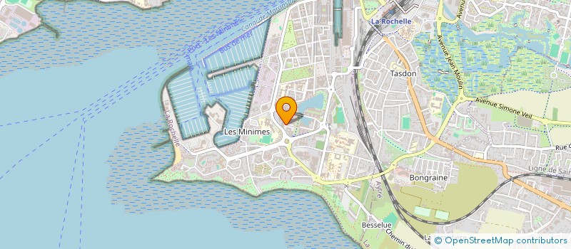 localisation de l'entreprise MONSIEUR CHARLES LAPORTE DIT CUSSY  LA ROCHELLE