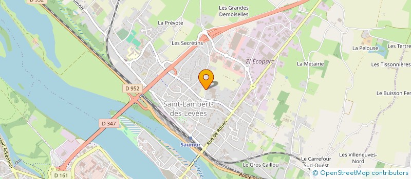 localisation de l'entreprise MONSIEUR CHARLES LAROCHE  SAUMUR