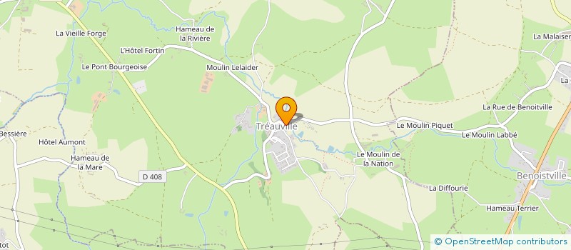 localisation de l'entreprise MONSIEUR CHARLES LAUNEY  TREAUVILLE