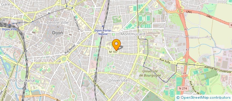 localisation de l'entreprise MONSIEUR CHARLES LAVIRON à DIJON