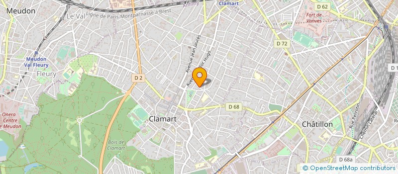 localisation de l'entreprise MONSIEUR CHARLES LE BARS à CLAMART