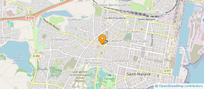 localisation de l'entreprise MONSIEUR CHARLES LE BOT à SAINT-NAZAIRE