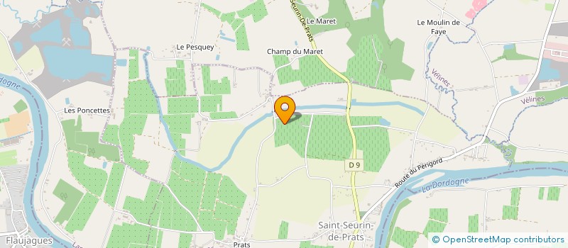 localisation de l'entreprise MONSIEUR CHARLES LE DU  SAINT-MICHEL-DE-MONTAIGNE