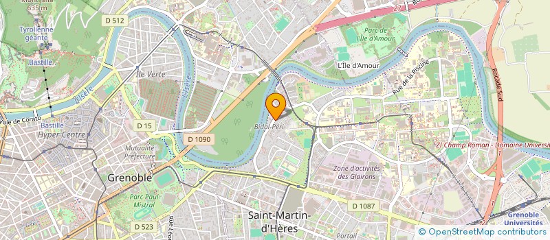 localisation de l'entreprise MONSIEUR CHARLES LE GRAND TCHAGNENO TENE à SAINT-MARTIN-D'HERES