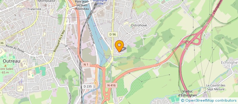 localisation de l'entreprise MONSIEUR CHARLES LE PABIC  SAINT-MARTIN-BOULOGNE