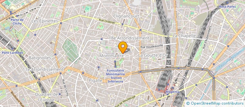 localisation de l'entreprise MONSIEUR CHARLES LE TEXIER  PARIS