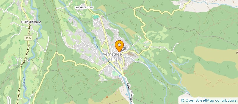 localisation de l'entreprise MONSIEUR CHARLES LECLERCQ  VERNET-LES-BAINS