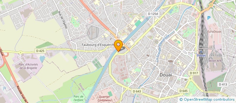 localisation de l'entreprise MONSIEUR CHARLES LEGOUEST  DOUAI