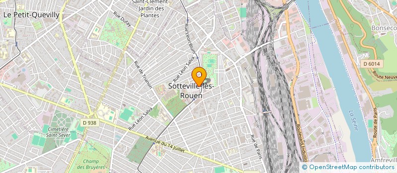 localisation de l'entreprise MONSIEUR CHARLES LELANNIER  SOTTEVILLE-LES-ROUEN