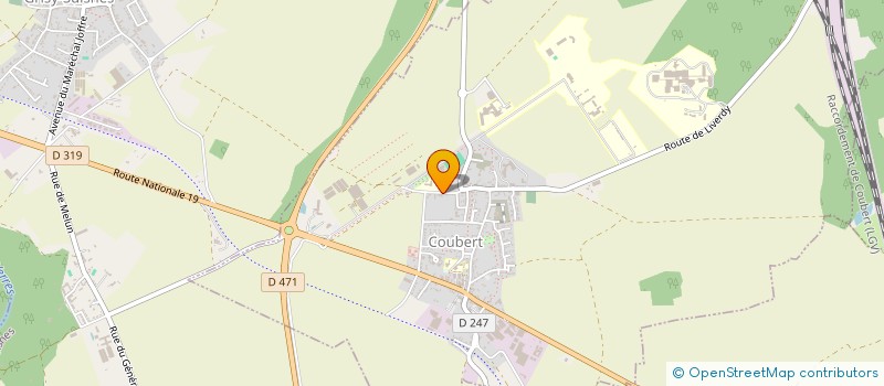 localisation de l'entreprise MONSIEUR CHARLES LEMARIE  COUBERT