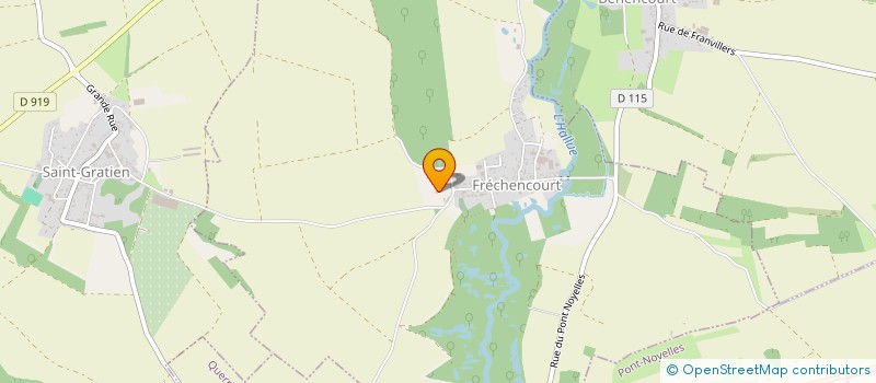 localisation de l'entreprise MONSIEUR CHARLES LENGLET  FRECHENCOURT