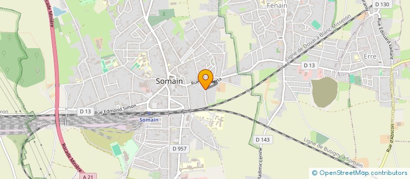 localisation de l'entreprise MONSIEUR CHARLES LEPRETRE  SOMAIN