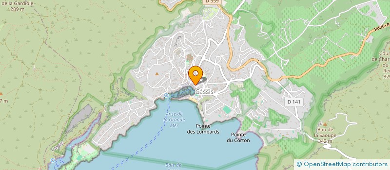 localisation de l'entreprise MONSIEUR CHARLES LESAFFRE  CASSIS