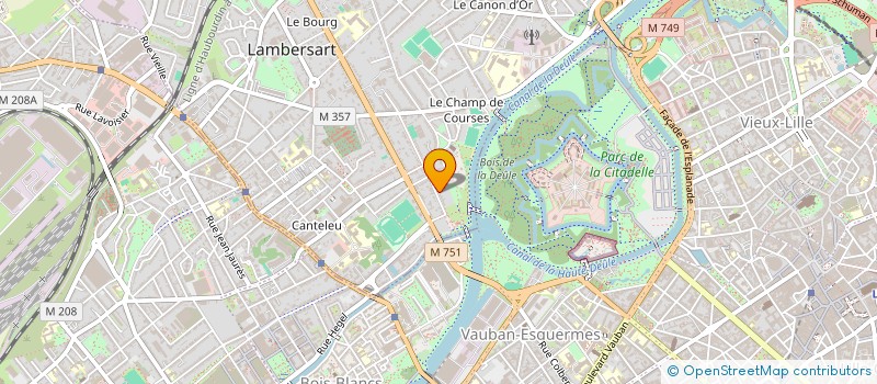 localisation de l'entreprise MONSIEUR CHARLES LESPAGNOL à LAMBERSART