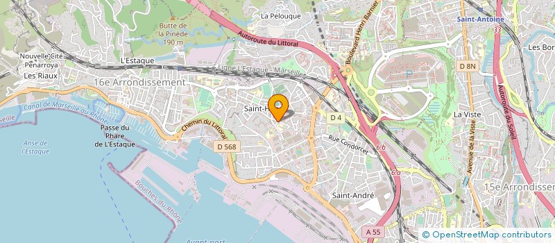 localisation de l'entreprise MONSIEUR CHARLES LEVY à MARSEILLE