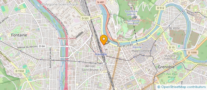 localisation de l'entreprise MONSIEUR CHARLES LITTMANN à GRENOBLE