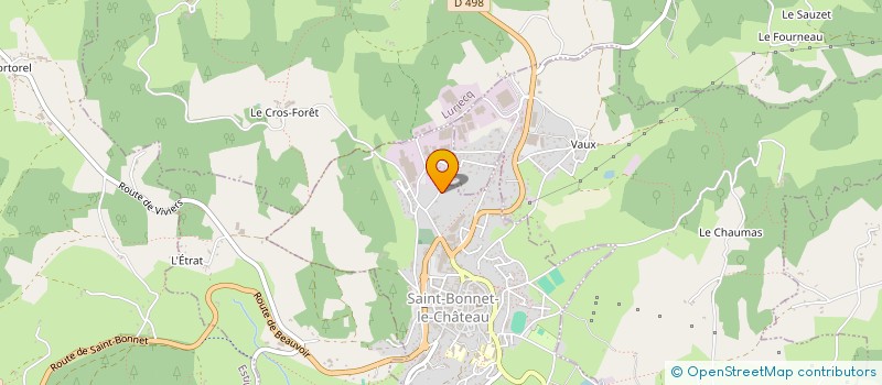 localisation de l'entreprise MONSIEUR CHARLES LOCCA  SAINT-BONNET-LE-CHATEAU