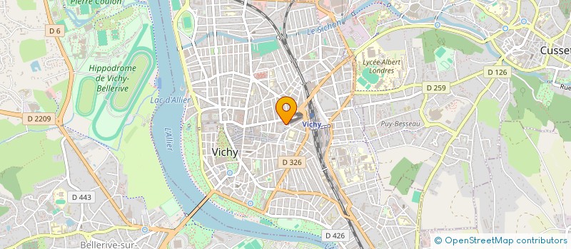 localisation de l'entreprise MONSIEUR CHARLES LOPES à VICHY