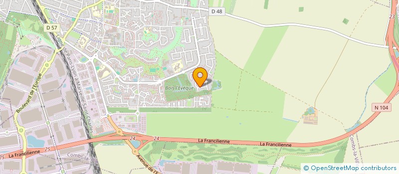 localisation de l'entreprise MONSIEUR CHARLES LOUIS  COMBS-LA-VILLE