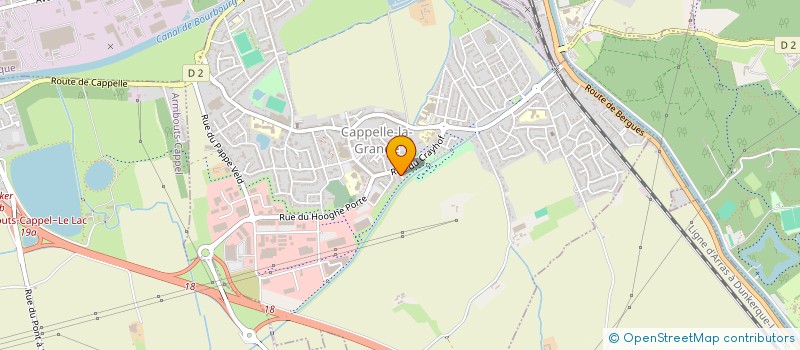 localisation de l'entreprise MONSIEUR CHARLES MABILLE  CAPPELLE-LA-GRANDE