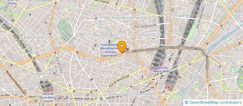 localisation de l'entreprise MONSIEUR CHARLES MABOU  PARIS 18