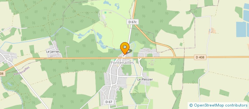 localisation de l'entreprise MONSIEUR CHARLES MAHEKE-NGAMAHA  FONTENAILLES