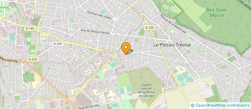 localisation de l'entreprise MONSIEUR CHARLES MAHENDHRARAJAH à LE PLESSIS-TREVISE