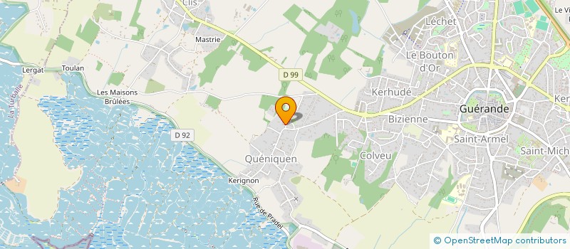 localisation de l'entreprise MONSIEUR CHARLES MALENFANT à GUERANDE